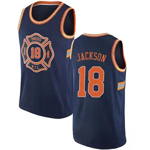 Mitchell & Ness Phil Jackson New York Knicks #18 '72-'73 Swingman Jers