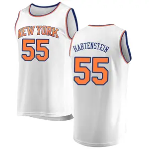 Men's Fanatics Branded Isaiah Hartenstein Blue New York Knicks Fast Break Replica Jersey - Icon Edition