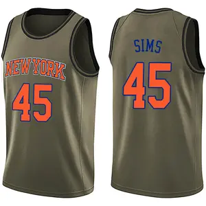 Jericho Sims New York Knicks Fanatics Authentic Player-Issued #45