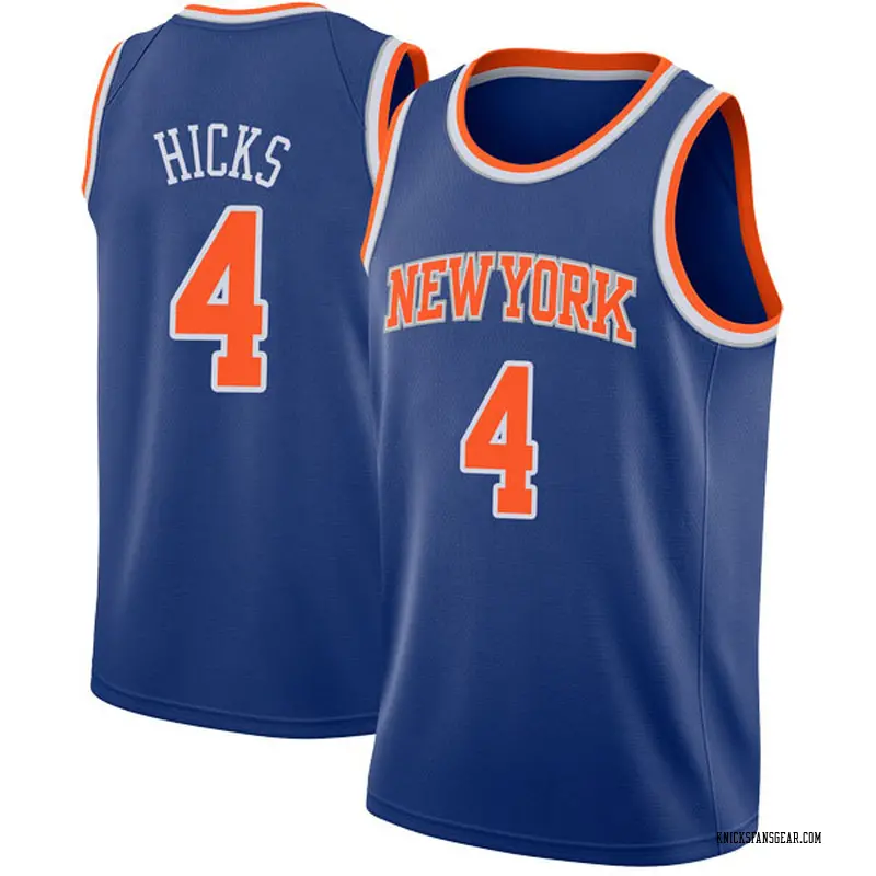York Knicks Swingman Blue Isaiah Hicks 