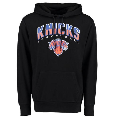 New York Knicks Black UNK Ballout Pullover Hoodie - - Men's